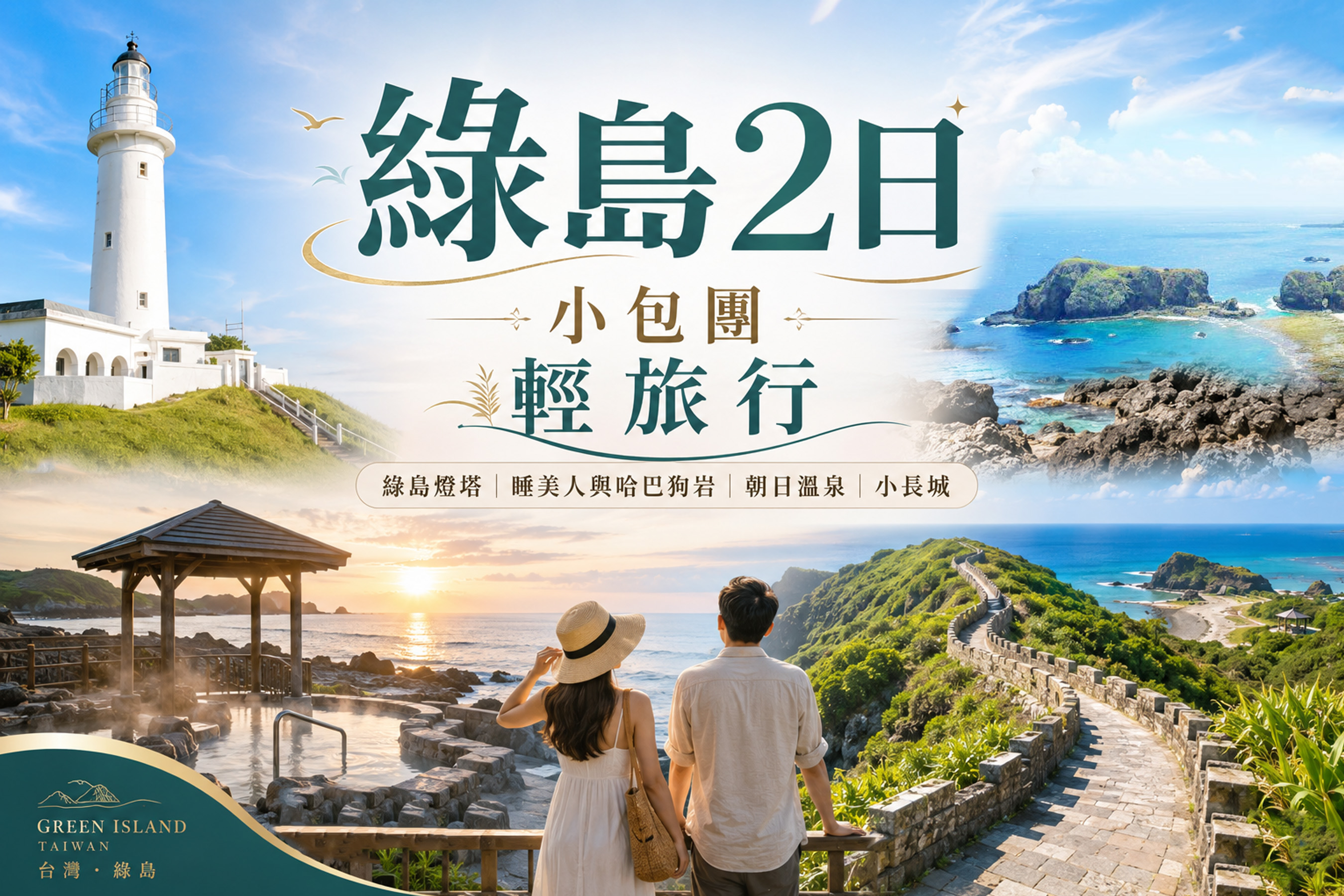 【國旅卡適用】綠島輕旅行2日