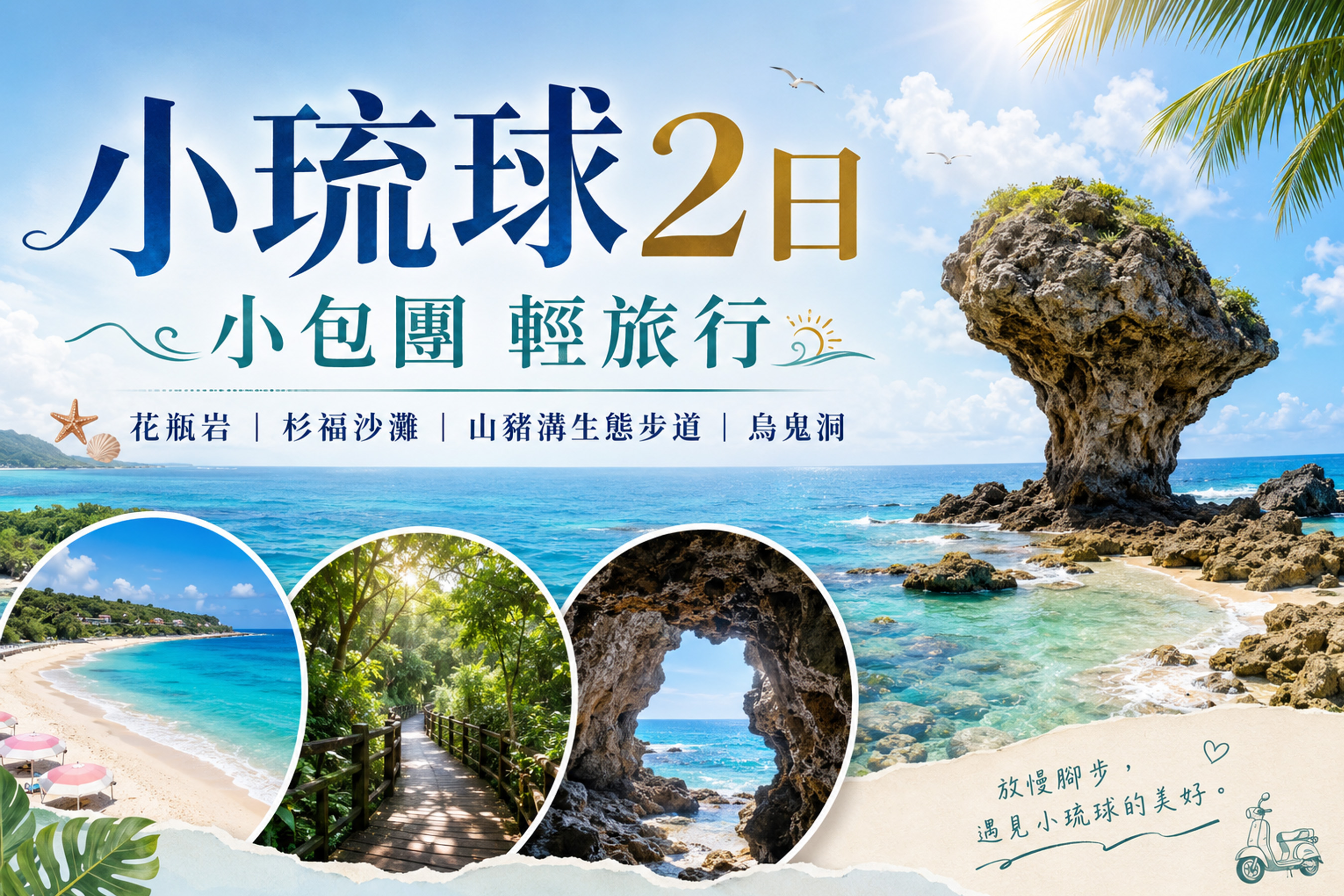 【國旅卡適用】小琉球輕旅行-2日